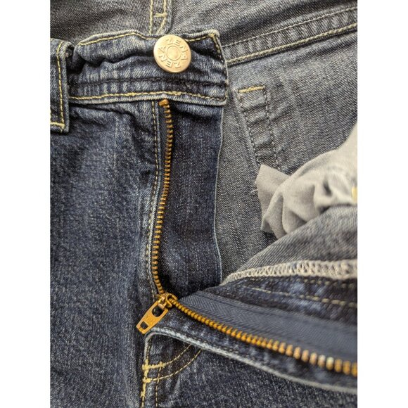 Vintage Zena Jeans Womens 8 Blue Denim Stretch Straight Leg 2000s 814-0118-54 - Picture 11 of 14